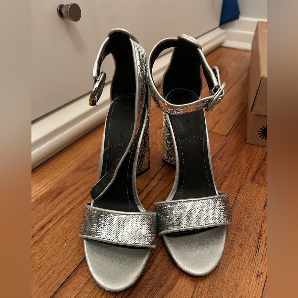 Kendall and Kylie Sequin Heels